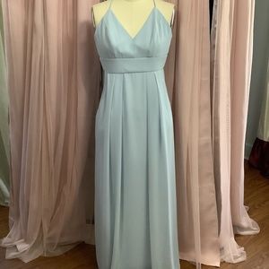Long Light Blue Dress